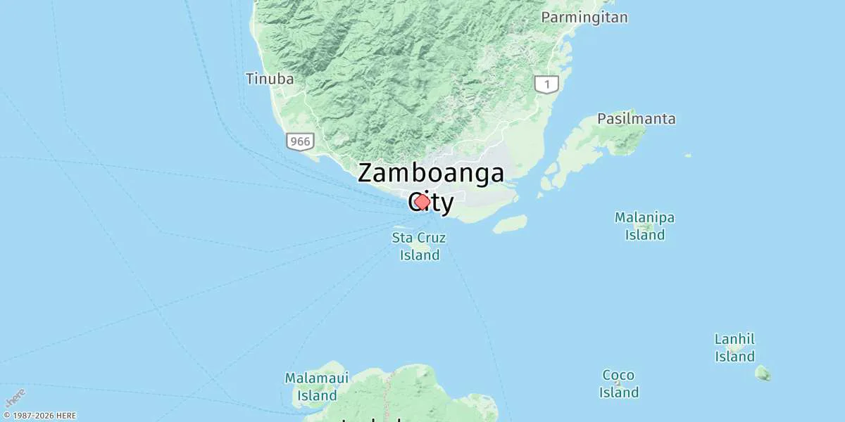 Map preview for Zamboanga