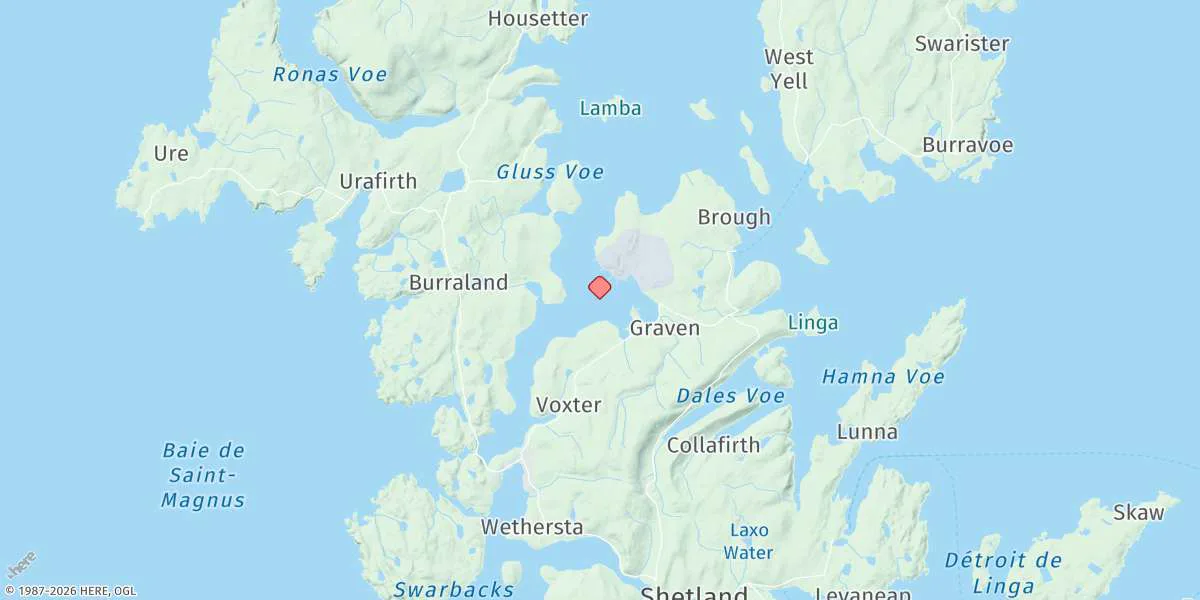 Map preview for Sullom Voe