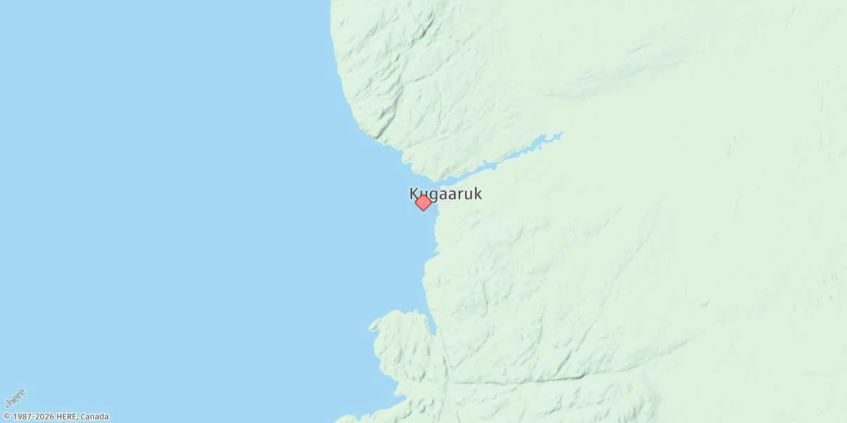 Map preview for Kugaaruk