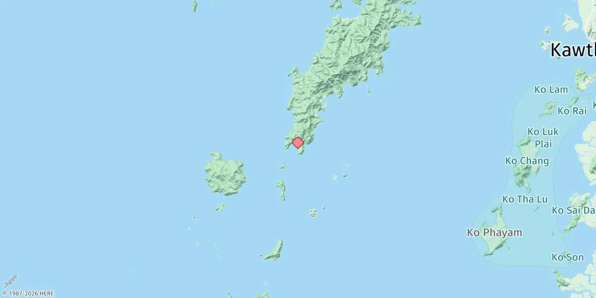 Map preview for Za Det Gyi Island (South Bay)